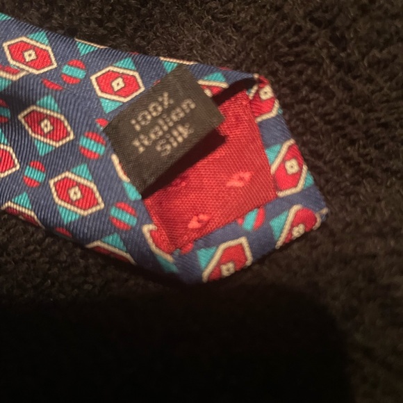 Beautiful 100% Italian Silk Men’s Tie of the Pontiac collection L:58 W:4 - Picture 4 of 4